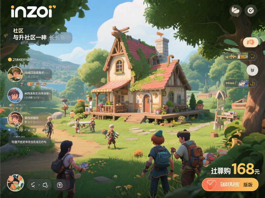 inZOI(云族裔)抢先体验版今日震撼首发,仅188元! inZOI(云族裔)抢先体验版今日震撼首发,仅188元!